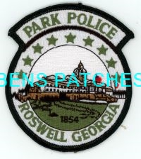 GEORGIA,ROSWELL PARK POLICE 1